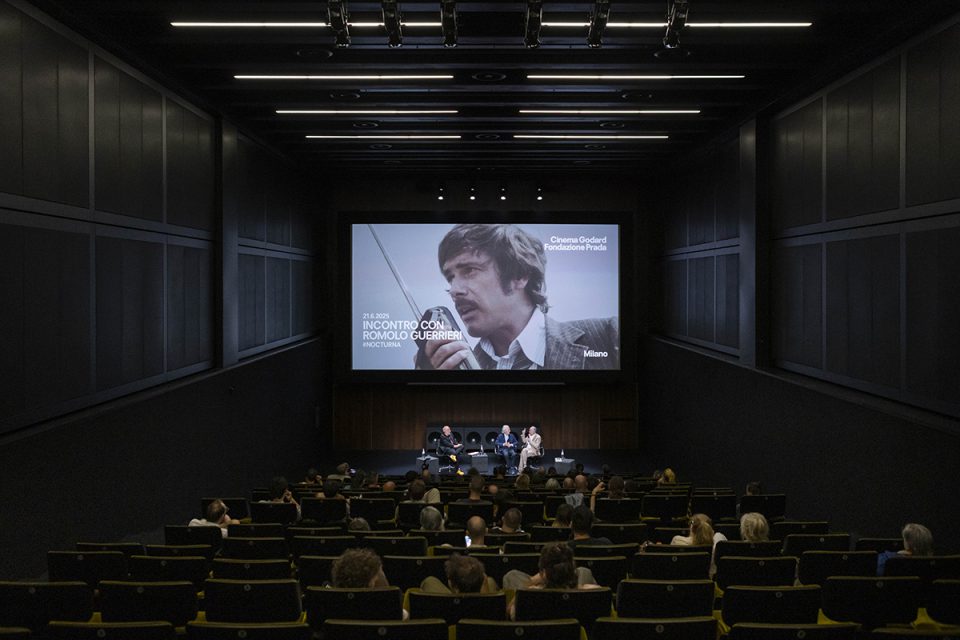 Talk con Romolo Guerrieri, Cinema Godard, ph. Patrick Toomey Neri, Courtesy Fondazione Prada