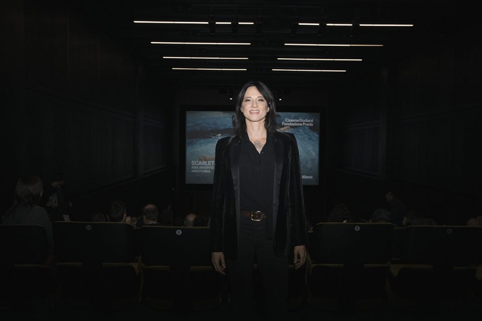 Talk con Asia Argento, Cinema Godard, Milano, Courtesy Fondazione Prada, Ph. Claudia Ferri