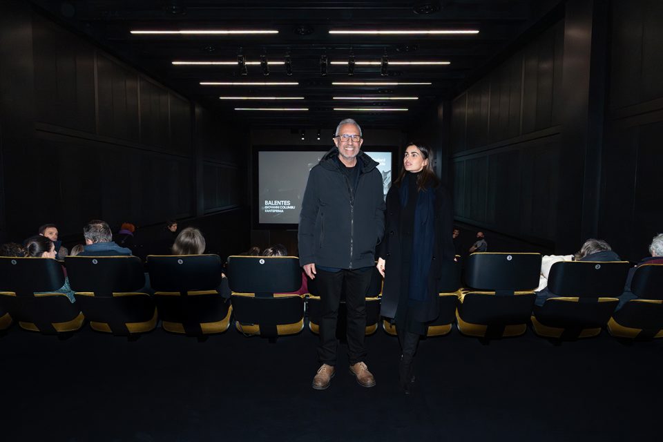 Talk con Giovanni Columbu, Cinema Godard, Milano, Courtesy Fondazione Prada, Ph. Claudia Ferri