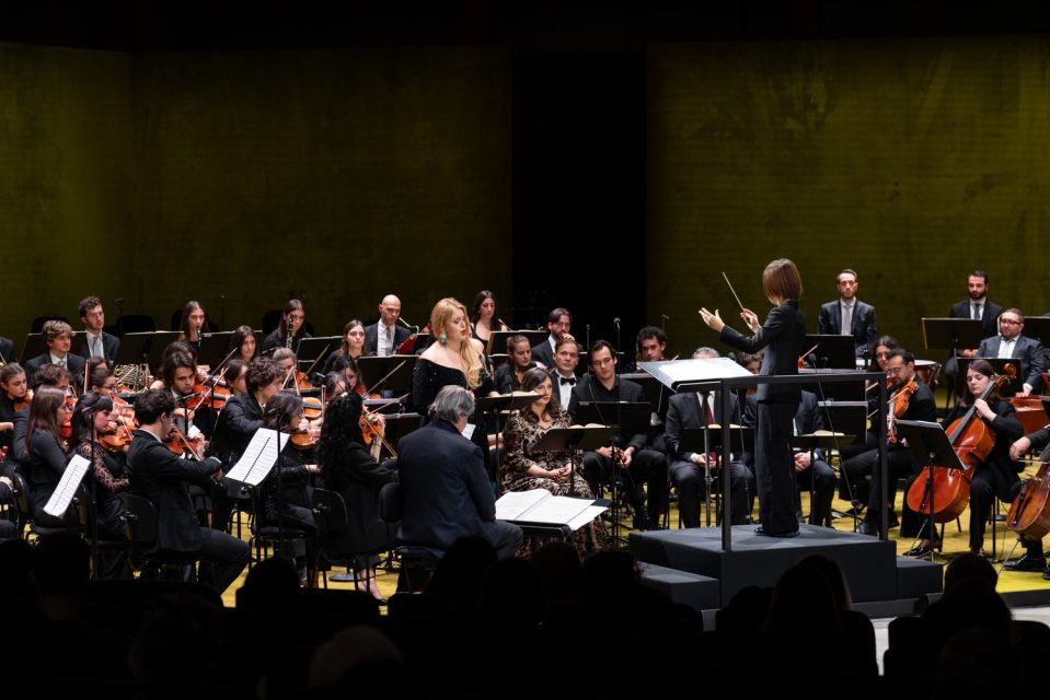 Prova finale dei giovani direttori, 27.11.2025, Fondazione Prada, Milano. Foto Piercarlo Quecchia – DSL Studio. Courtesy Fondazione Prada / riccardomutimusic.com