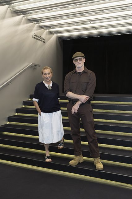 Talk con Matthew Barney, Cinema Godard, Courtesy Fondazione Prada, ph. Patrick Toomey Neri
