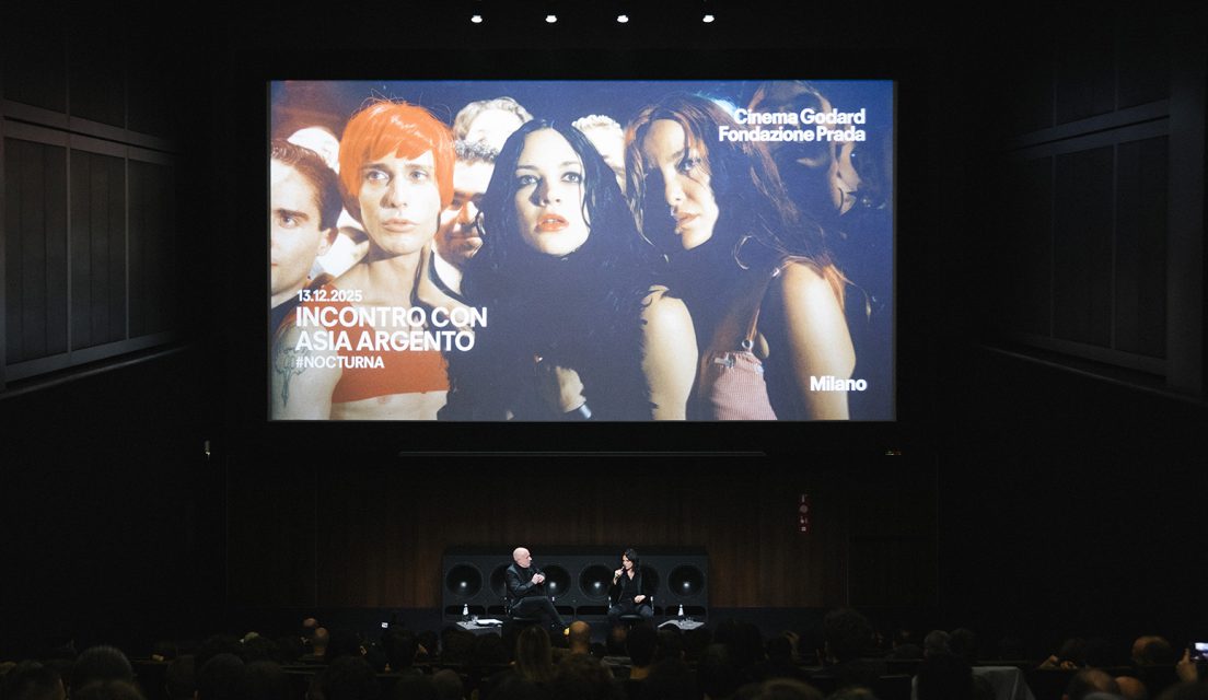 Talk con Asia Argento, Cinema Godard, Milano, Courtesy Fondazione Prada, Ph. Claudia Ferri