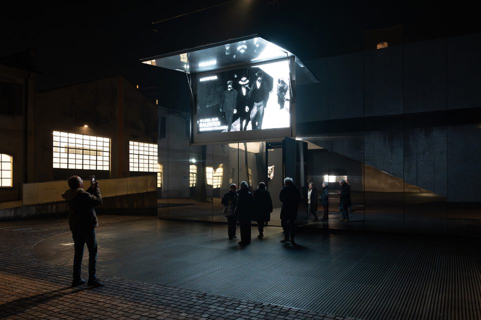 Talk con Giovanni Columbu, Cinema Godard, Milano, Courtesy Fondazione Prada, Ph. Claudia Ferri