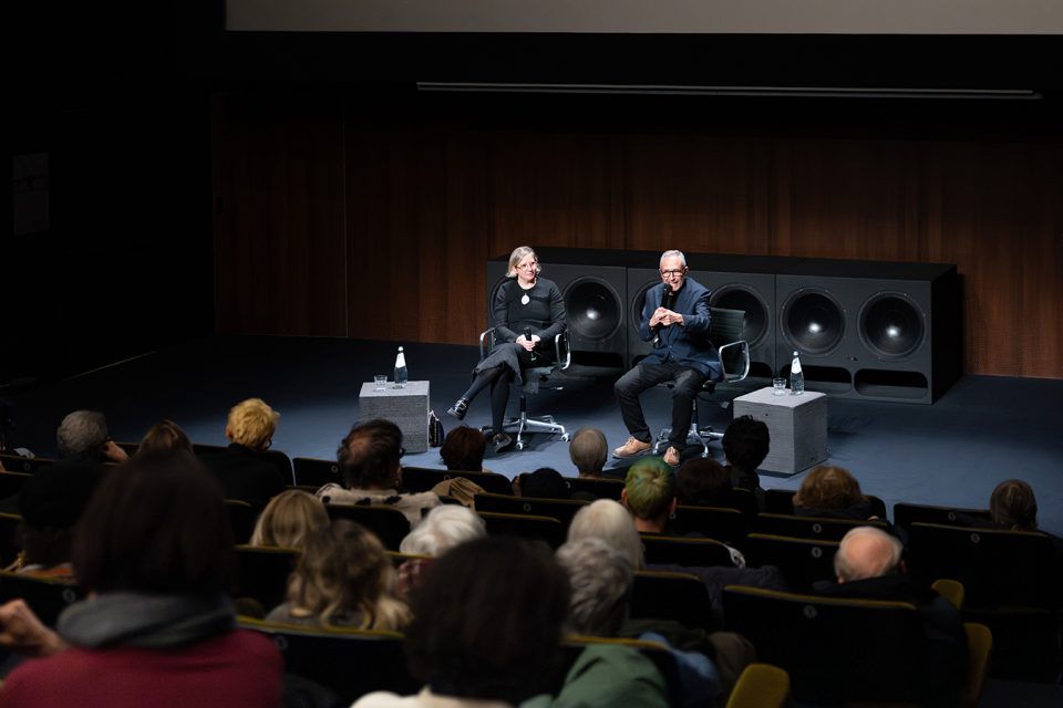 Talk con Giovanni Columbu, Cinema Godard, Milano, Courtesy Fondazione Prada, Ph. Claudia Ferri