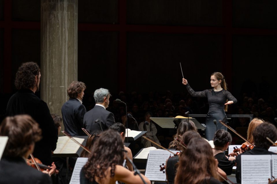 Prova finale dei giovani direttori, 27.11.2025. Fondazione Prada, Milano. Foto Piercarlo Quecchia – DSL Studio. Courtesy Fondazione Prada / riccardomutimusic.com