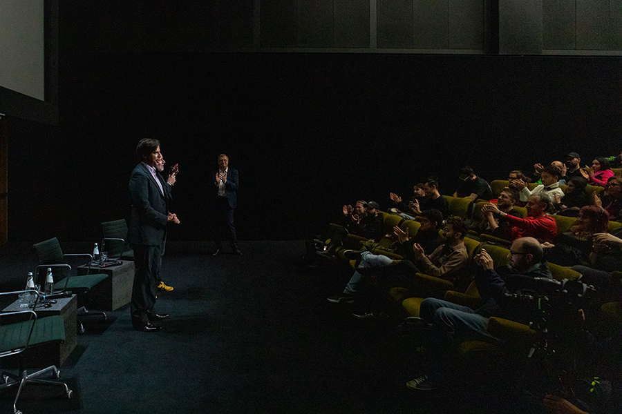 Cinema Godard, Talk con Eli Roth, Ph. Patrick Toomey Neri