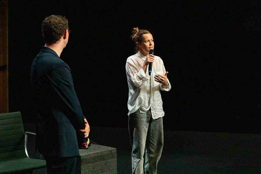 Cinema Godard, Talk con Beatrice Gibson, Ph. Patrick Toomey Neri