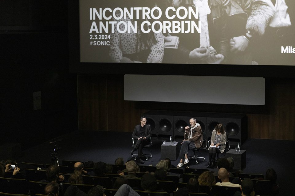 Cinema Godard, Talk con Anton Corbijn, Ph. Patrick Toomey Neri