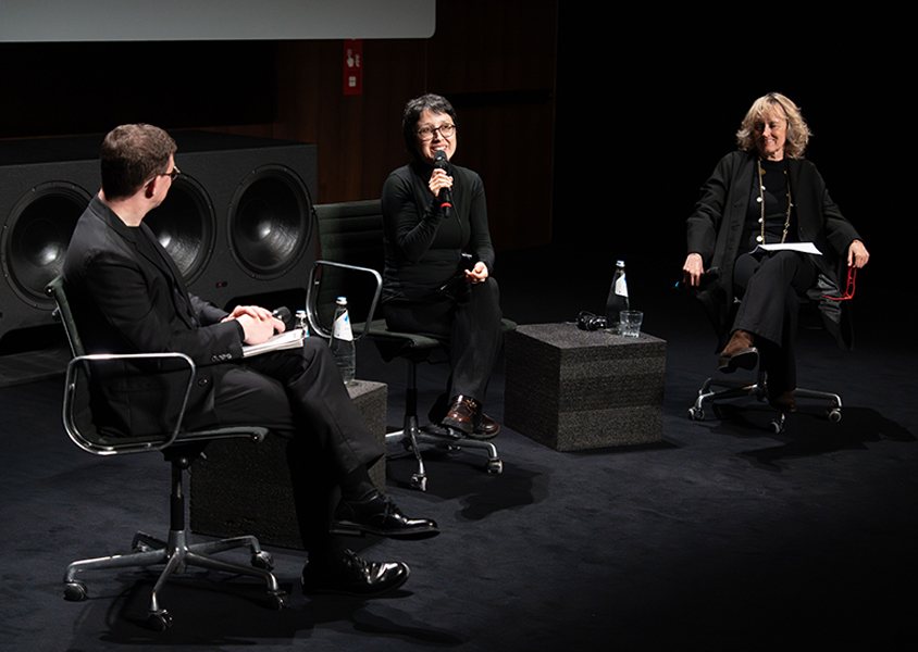 Talk Shahrbanoo Sadat, Cinema Godard; Milano. Ph. Filippo Gobbato