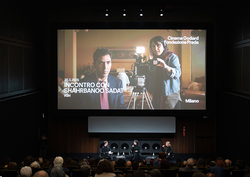 Talk Shahrbanoo Sadat, Cinema Godard; Milano. Ph. Filippo Gobbato