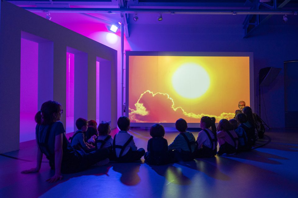 La luce, laboratorio a cura di Alessandro Pedretti, ph. Claudia Ferri