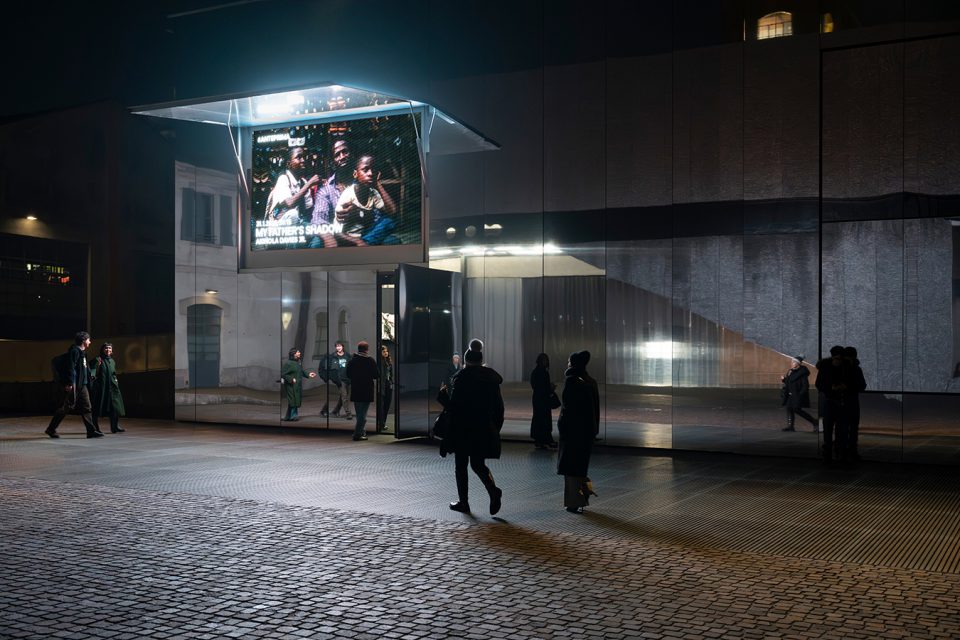 Talk con Akinola Davies Jr., Cinema Godard, Milano, Courtesy Fondazione Prada, Ph. Martina Nicole Garbin