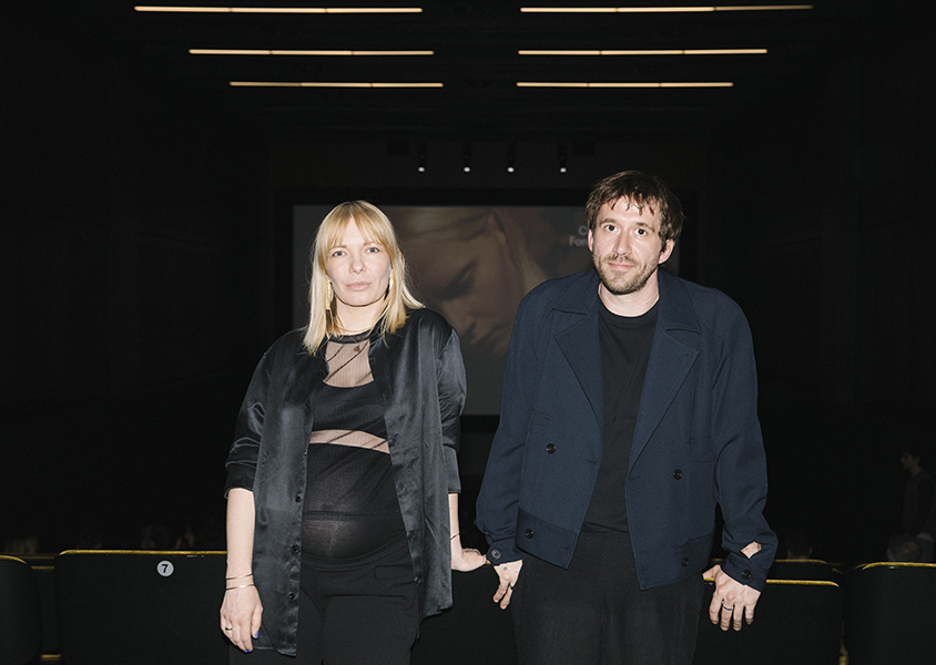 Talk con Elsa Kremser e Levin Peter, Cinema Godard, Milano. Ph. Claudia Ferri